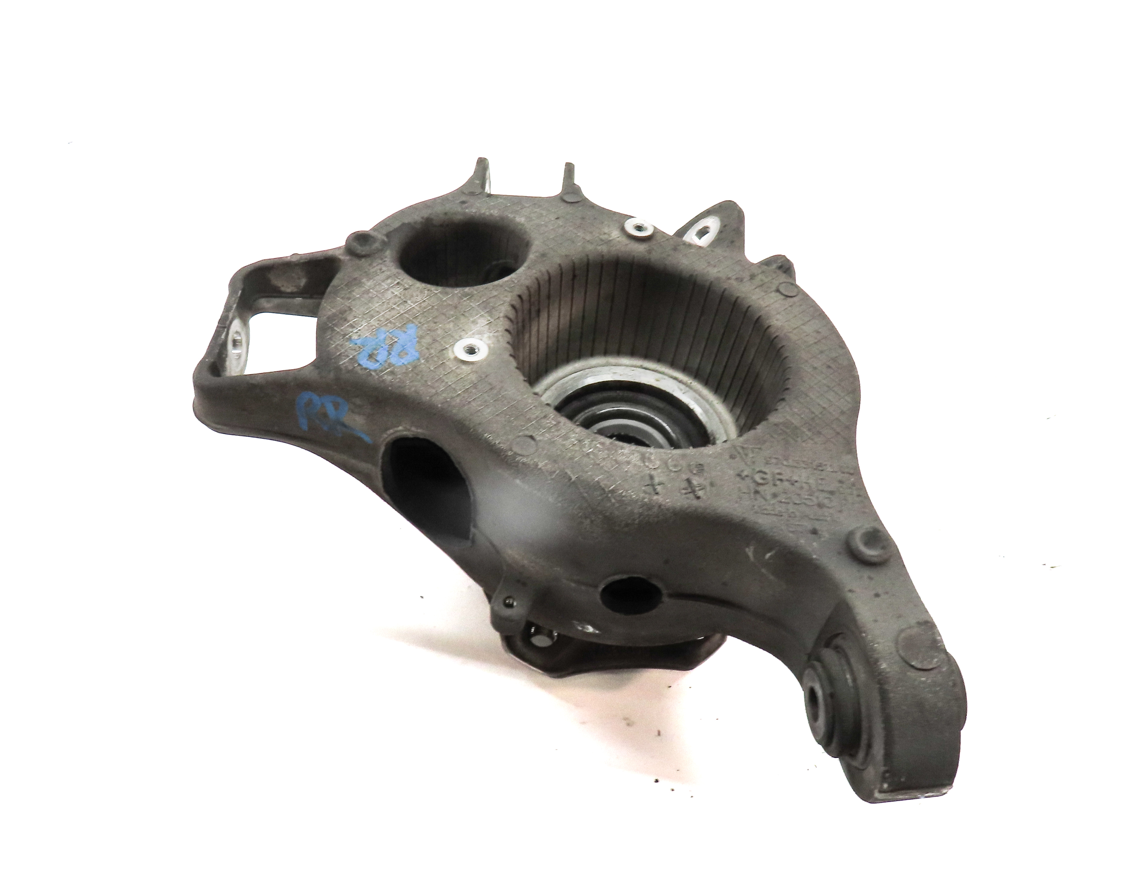2010-2013 PORSCHE PANAMERA (970 G1) RIGHT PASSENGER REAR AXLE SHAFT w/ KNUCKLE — exact item pictured